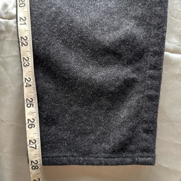 Vintage Lauren Ralph Lauren Wool Trousers Classic 5 Pocket Charcoal Gray Y2K - Picture 9 of 15